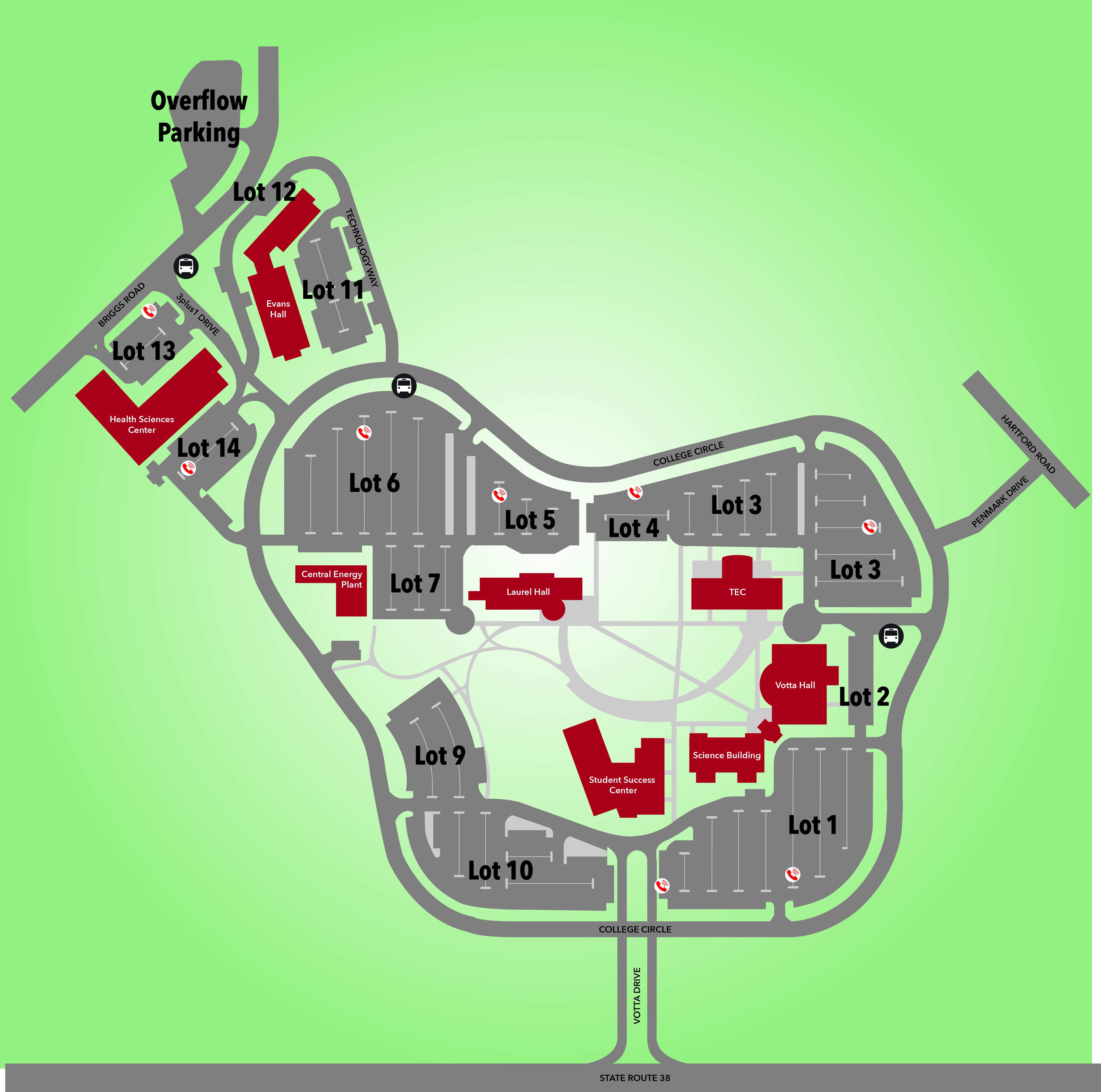 Mount Laurel Campus Map