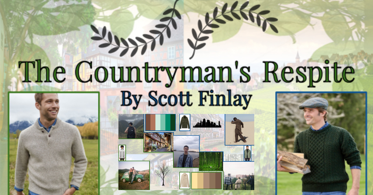 Images from Scott Finlay's fictional brand "The Countrymen's Respite"