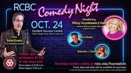 RCBC Comedy Night flyer