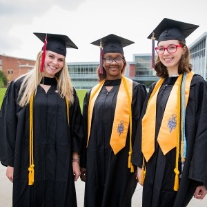 three female graduates 